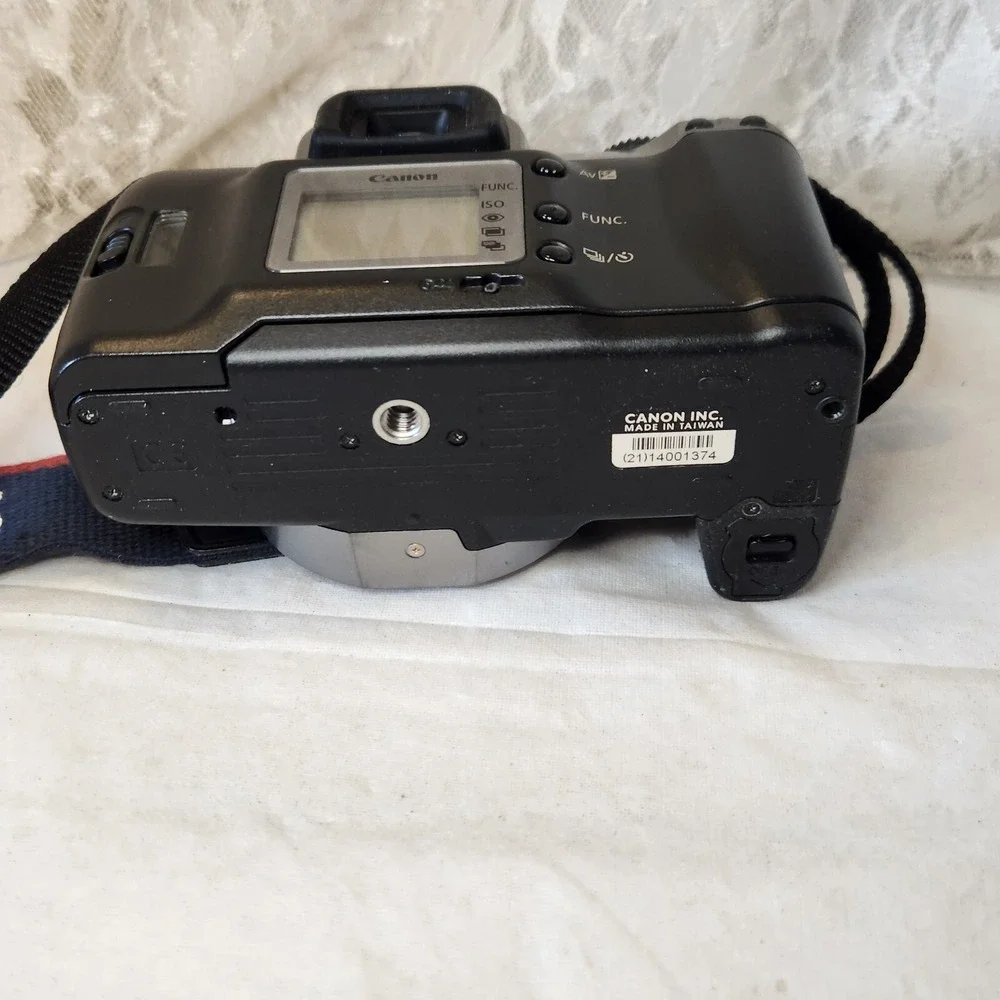 Canon EOS K2 REBEL 35mm SLR Camera Silver Body Only Untested For Parts Or Repair